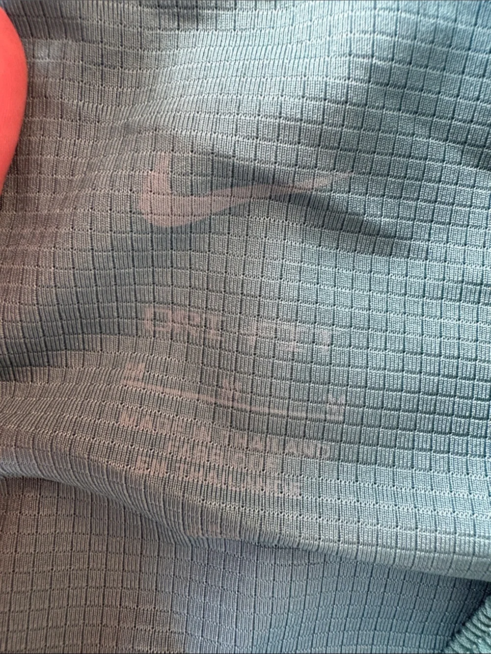 Mens Nike Teal Splash Print Athletic Shorts